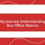 My Journey Understanding Box Office Metrics